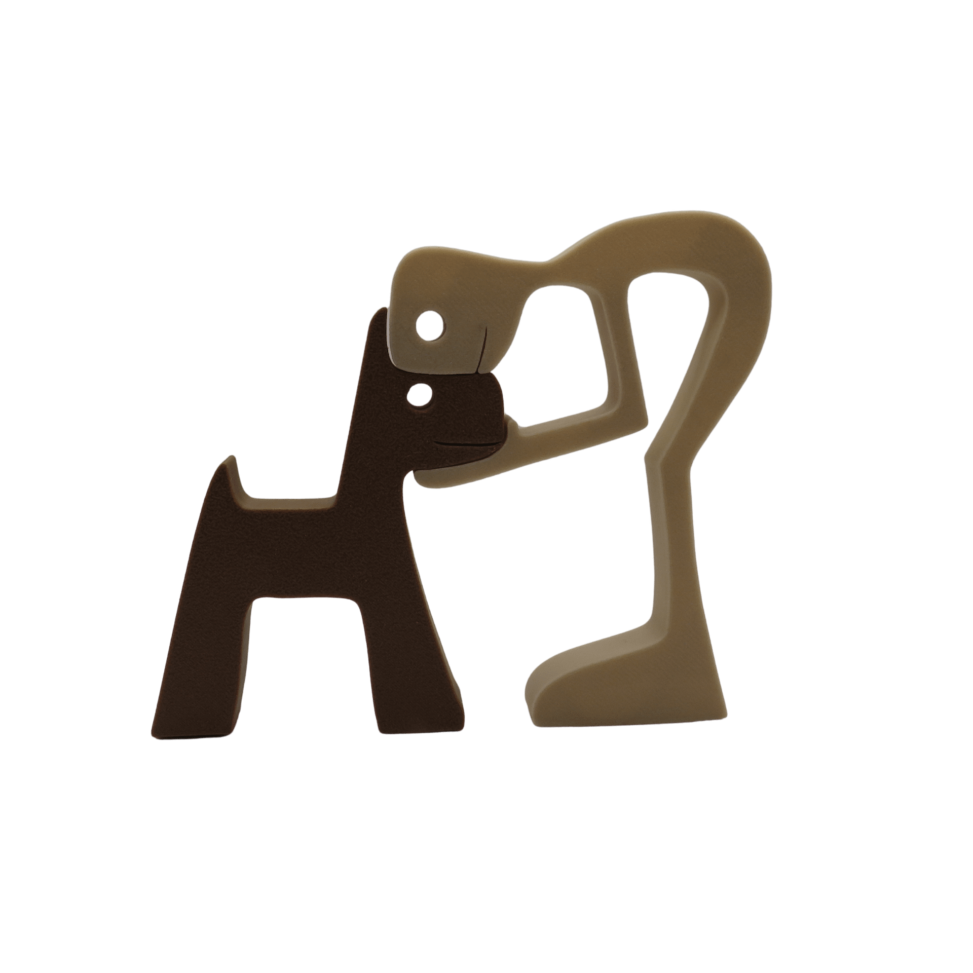 نمای روبهروی مجسمه دکوری