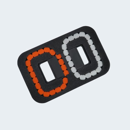 تمای بالای بوردگیم پازل رنگی